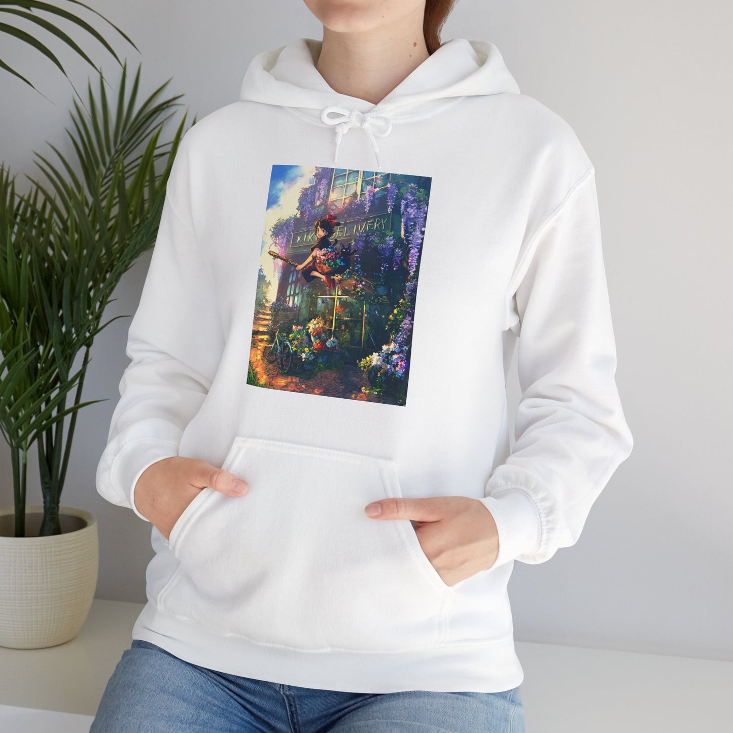 Kiki's Delivery Service of Unisex Heavy Blend™ Hooded Sweatshirt