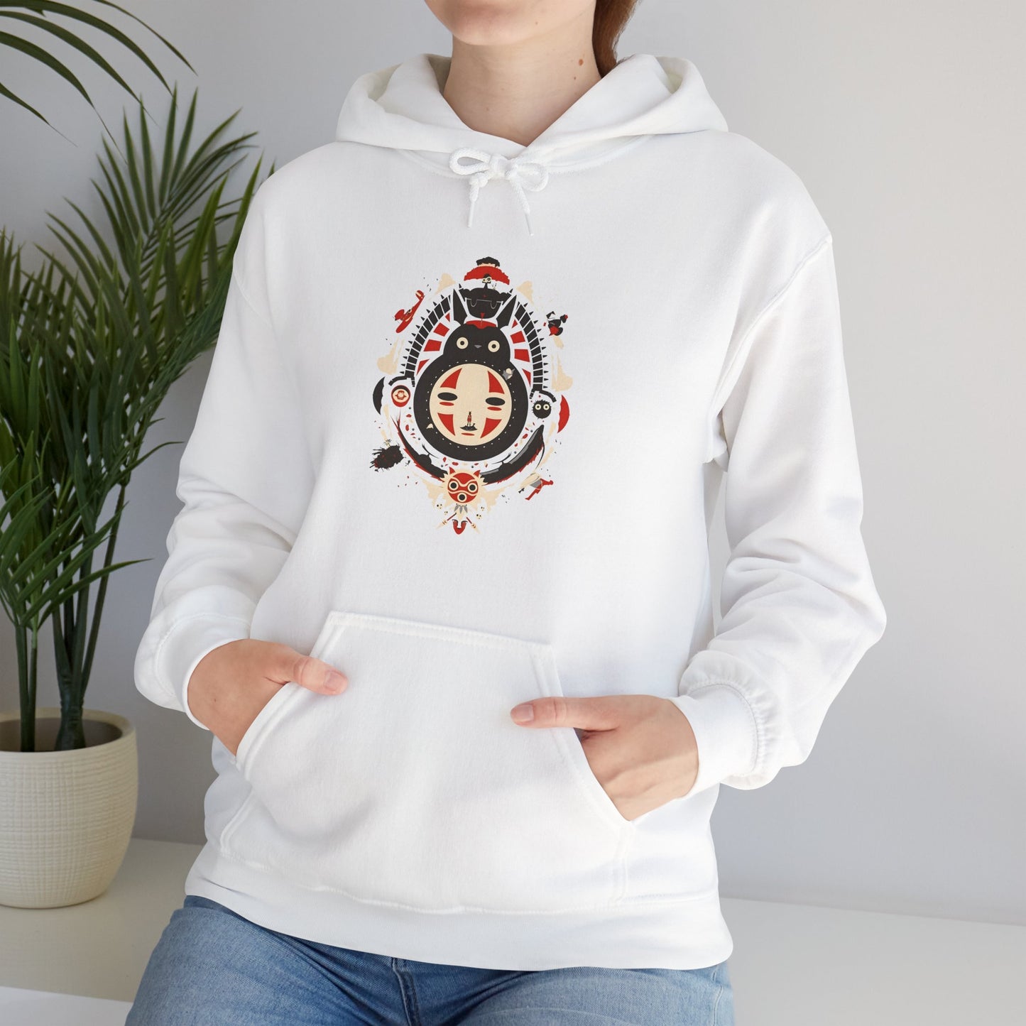 MOMONOKE princess of TOROZILLA of Unisex Heavy Blend™ Hooded Sweatshirt