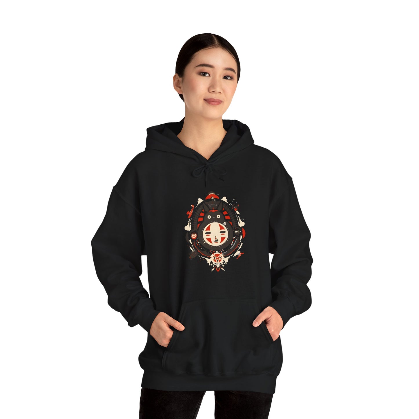 MOMONOKE princess of TOROZILLA of Unisex Heavy Blend™ Hooded Sweatshirt