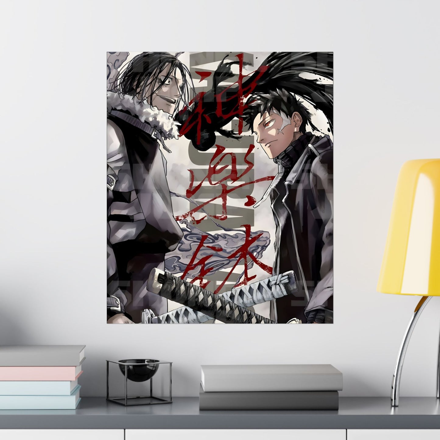 Matte Vertical Posters KAGURABACHI