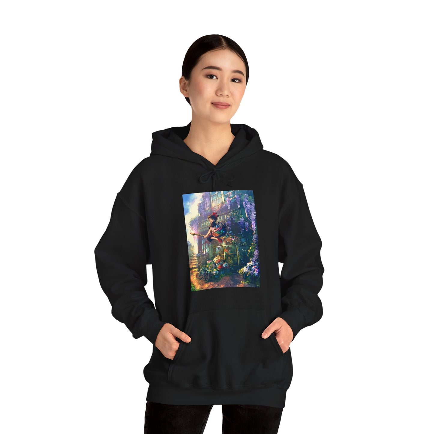 Kiki's Delivery Service of Unisex Heavy Blend™ Hooded Sweatshirt