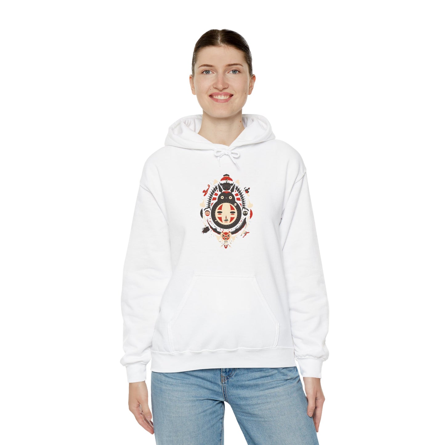 MOMONOKE princess of TOROZILLA of Unisex Heavy Blend™ Hooded Sweatshirt