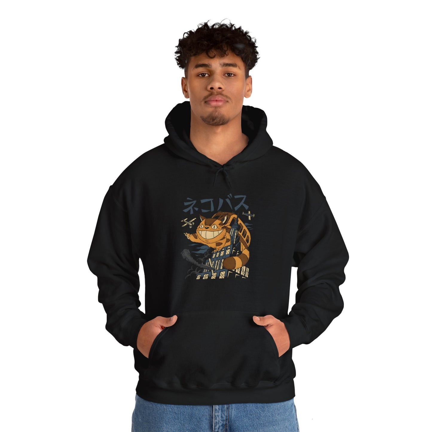 CAT bus of TOROZILLA of Unisex Heavy Blend™ Hooded Sweatshirt