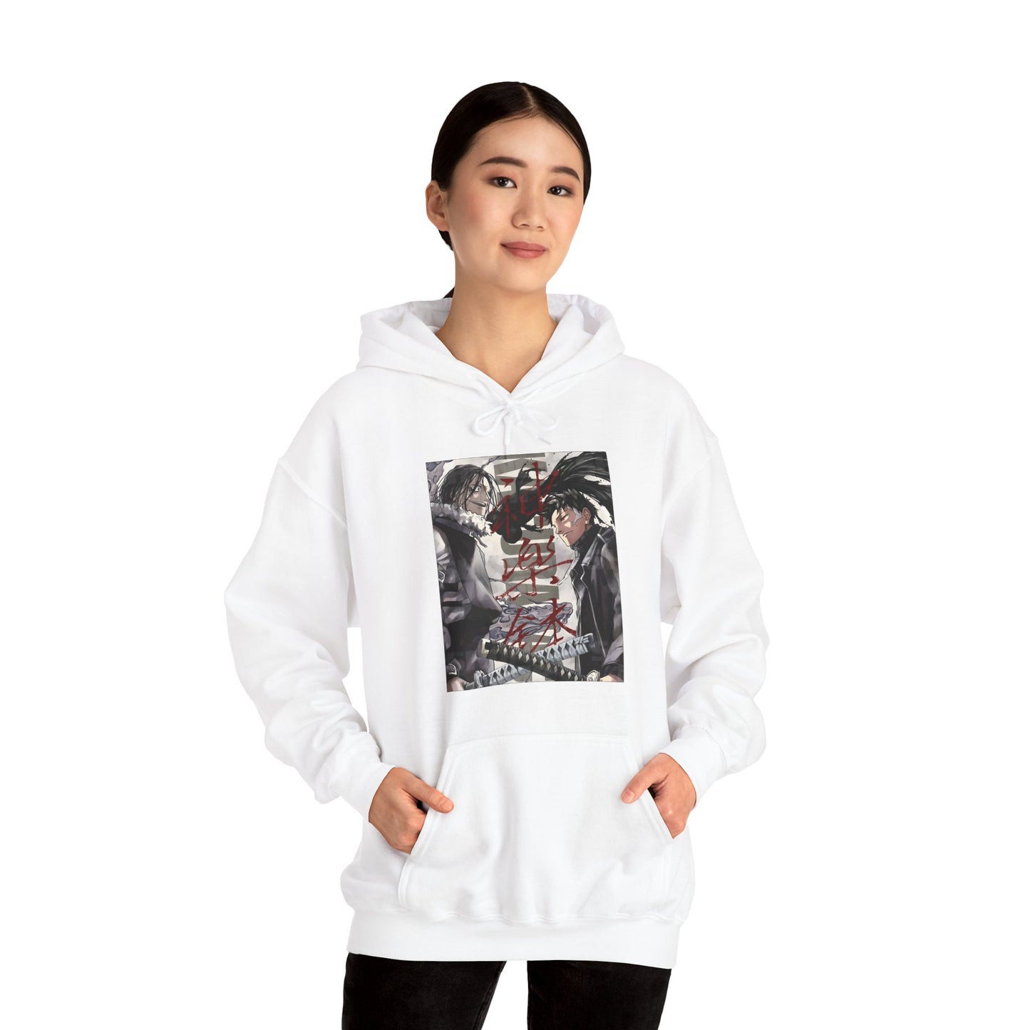 face enemy KAGURABACHI Unisex Heavy Blend™ Hooded Sweatshirt