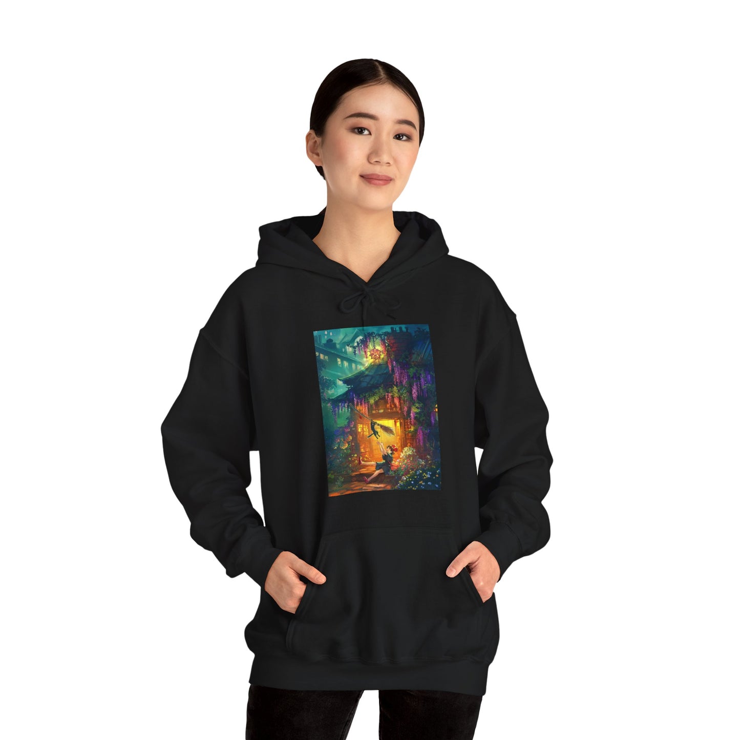 Kiki's Delivery Service 2 of Unisex Heavy Blend™ Hooded Sweatshirt