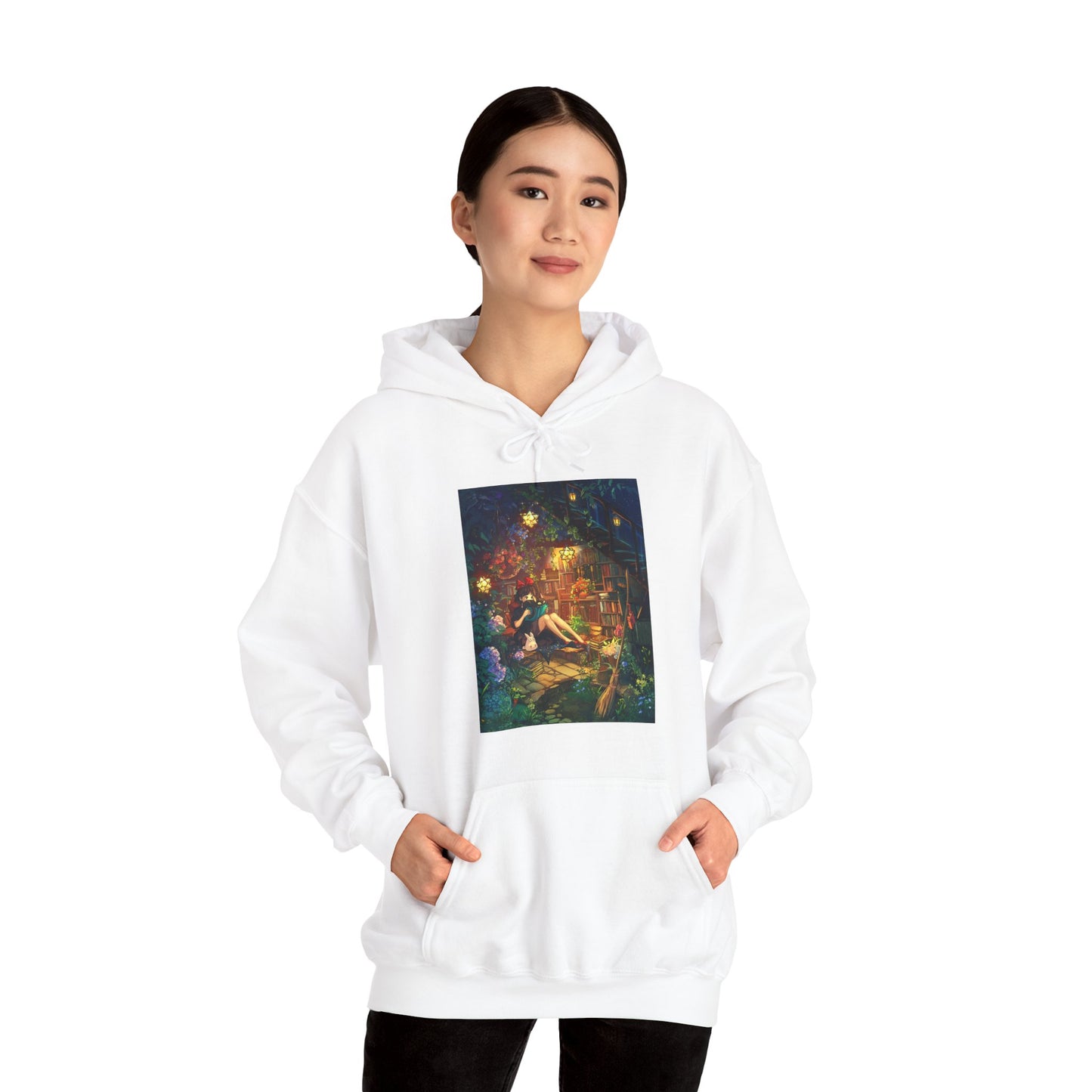 Kiki's Delivery Service 3 of Unisex Heavy Blend™ Hooded Sweatshirt