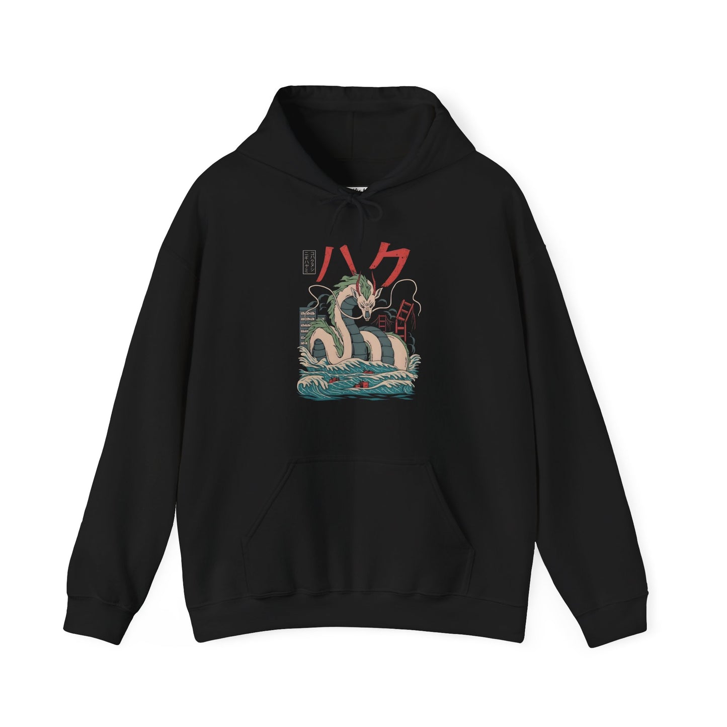 dragon spirited away of TOROZILLA of Unisex Heavy Blend™ Hooded Sweatshirt