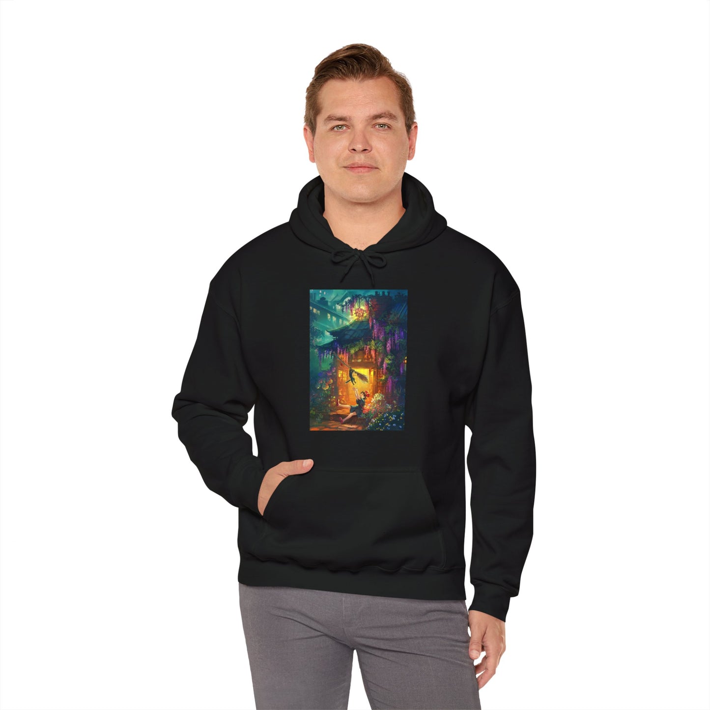 Kiki's Delivery Service 2 of Unisex Heavy Blend™ Hooded Sweatshirt