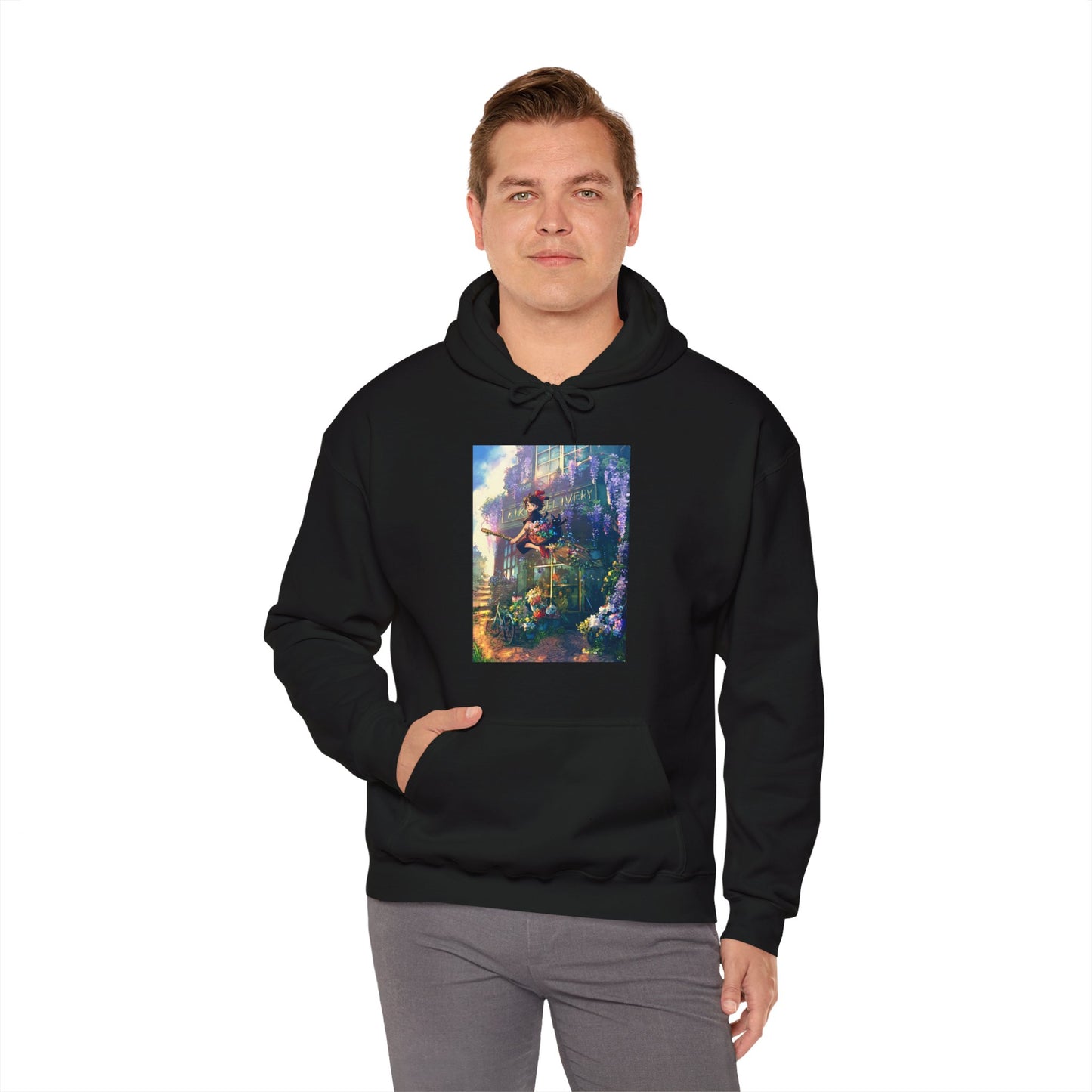 Kiki's Delivery Service of Unisex Heavy Blend™ Hooded Sweatshirt