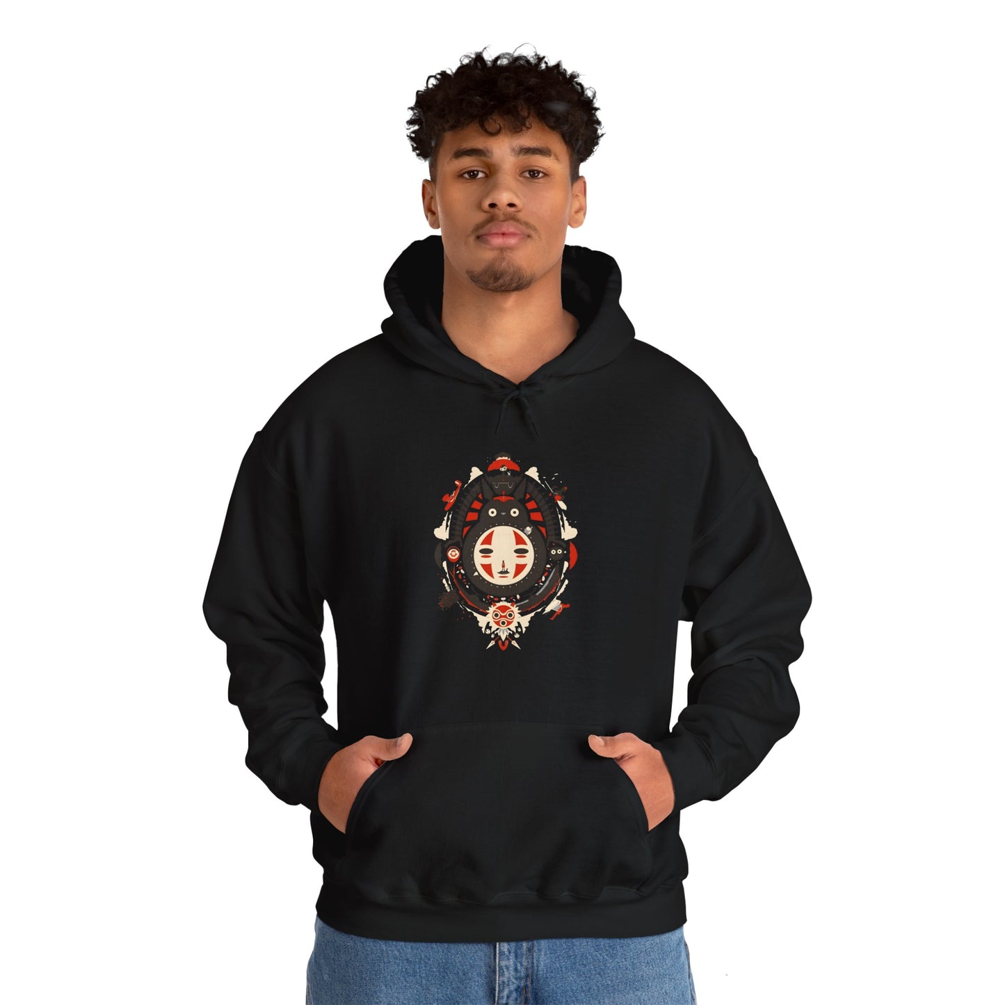 MOMONOKE princess of TOROZILLA of Unisex Heavy Blend™ Hooded Sweatshirt